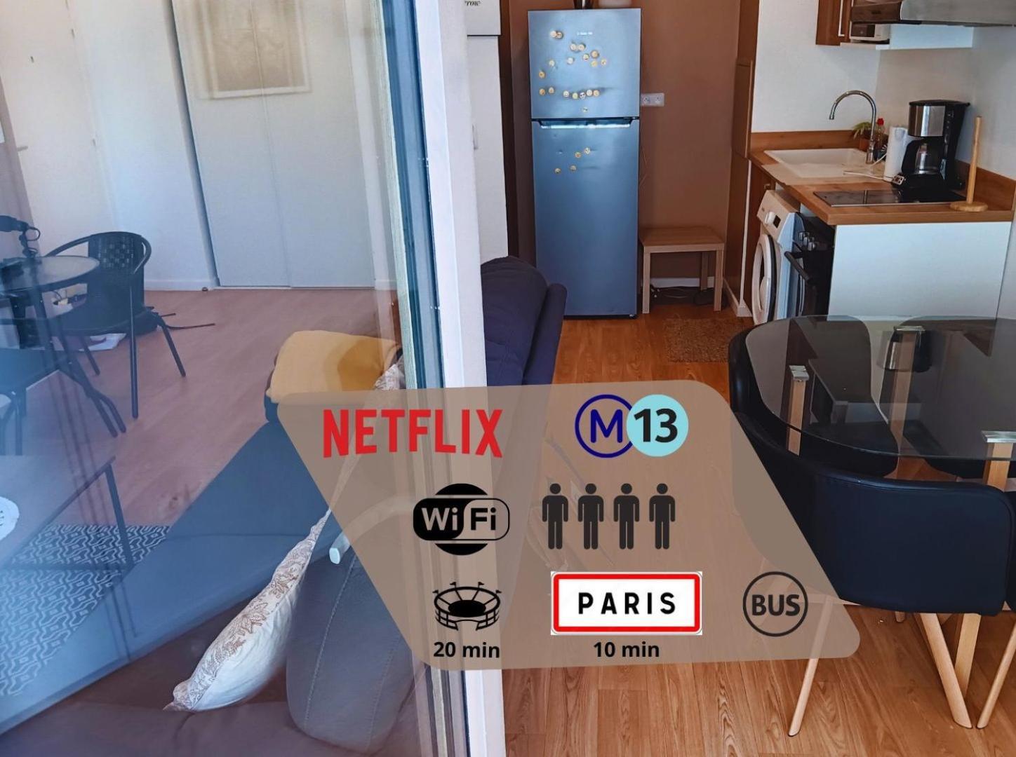 Destiny Appart' Paris -Beauvais-Orly- Podcasts- Stade De France 斯坦 外观 照片